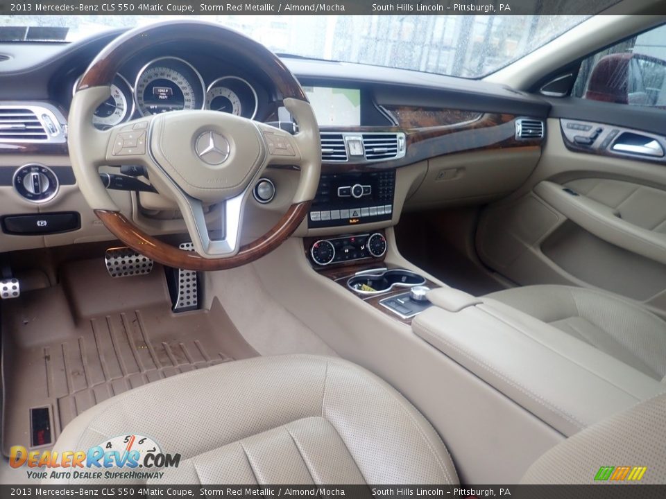 Almond/Mocha Interior - 2013 Mercedes-Benz CLS 550 4Matic Coupe Photo #17