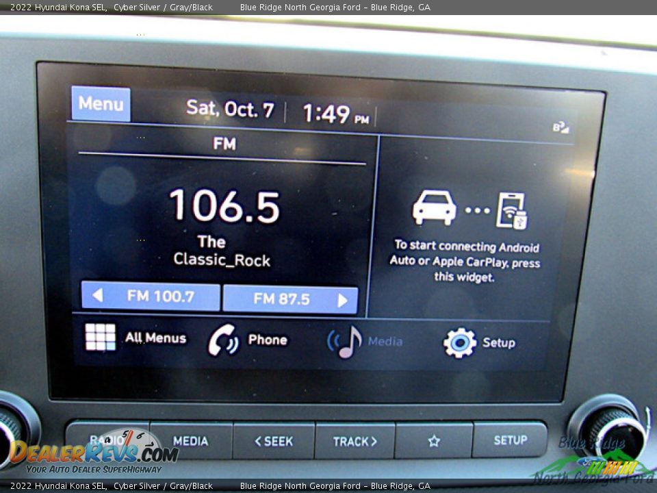 Audio System of 2022 Hyundai Kona SEL Photo #19
