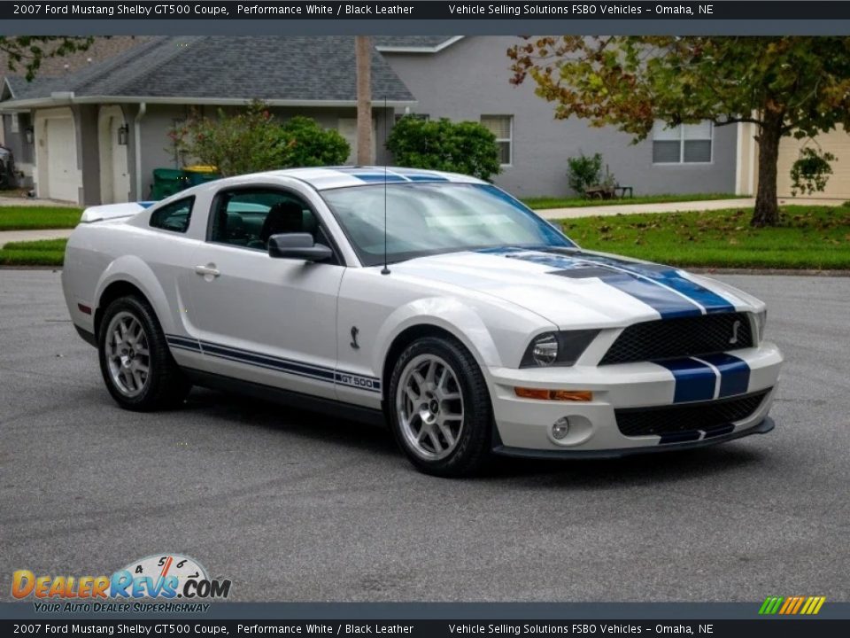 Performance White 2007 Ford Mustang Shelby GT500 Coupe Photo #22