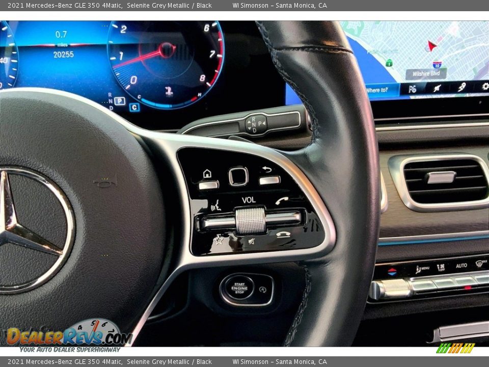 2021 Mercedes-Benz GLE 350 4Matic Steering Wheel Photo #22