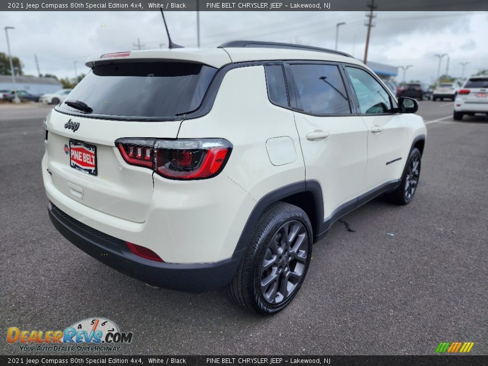 2021 Jeep Compass 80th Special Edition 4x4 White / Black Photo #19
