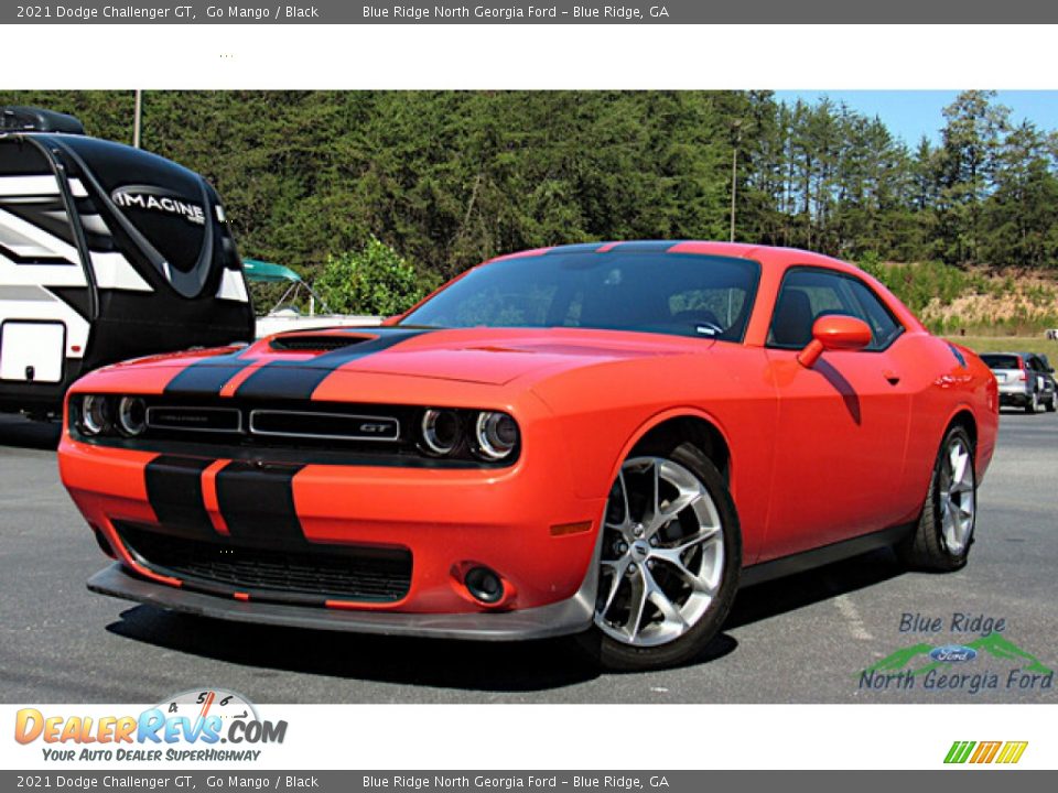 2021 Dodge Challenger GT Go Mango / Black Photo #1