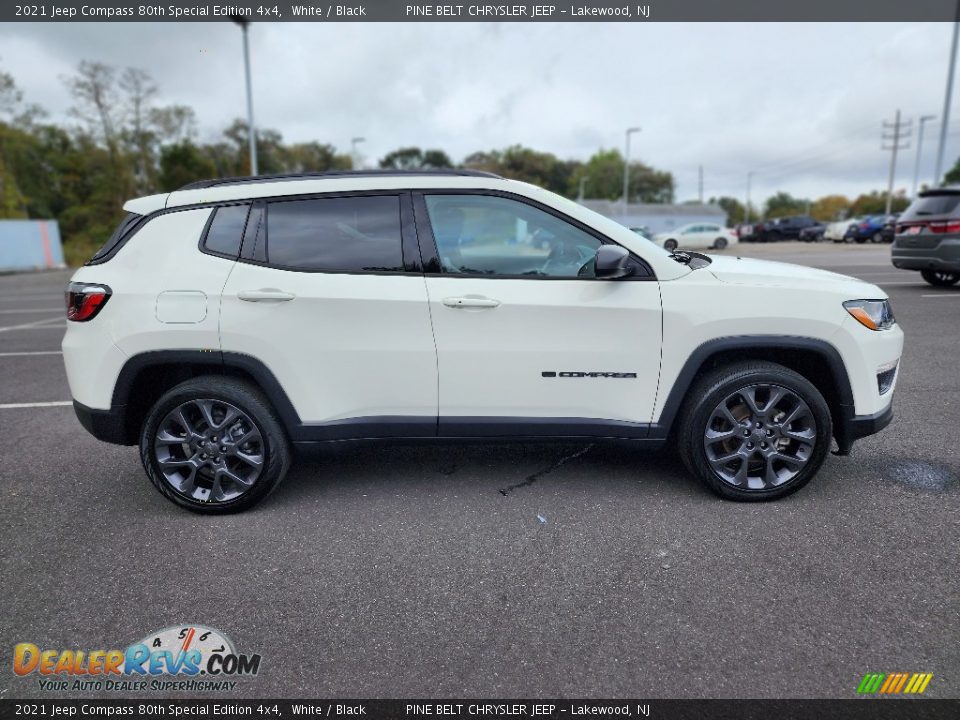 2021 Jeep Compass 80th Special Edition 4x4 White / Black Photo #20