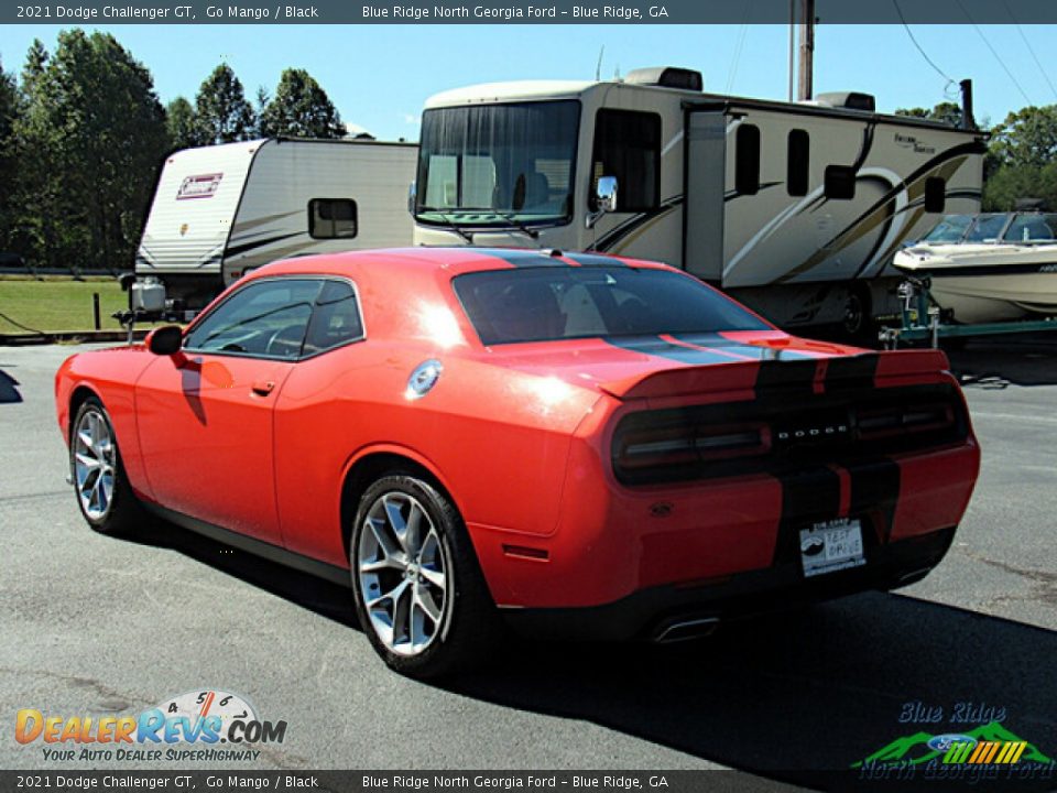 2021 Dodge Challenger GT Go Mango / Black Photo #3