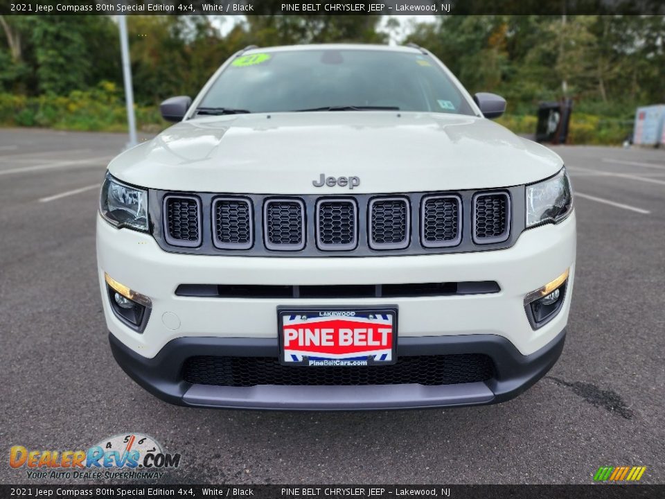 2021 Jeep Compass 80th Special Edition 4x4 White / Black Photo #22