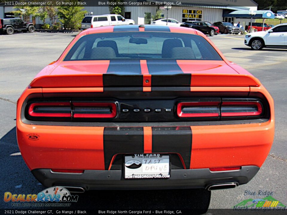 2021 Dodge Challenger GT Go Mango / Black Photo #4