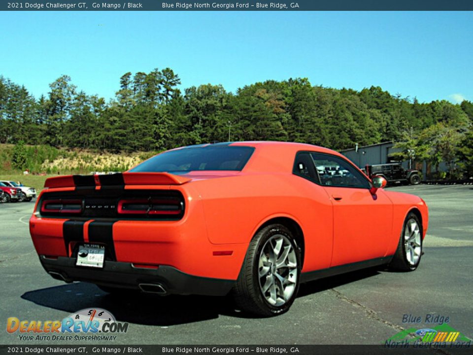 2021 Dodge Challenger GT Go Mango / Black Photo #5