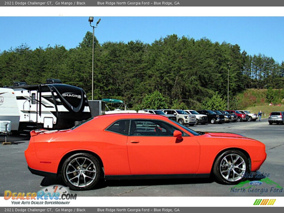 2021 Dodge Challenger GT Go Mango / Black Photo #6