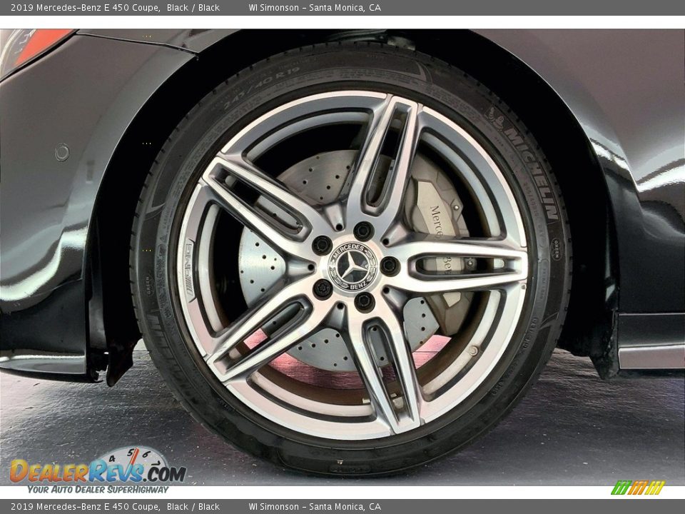 2019 Mercedes-Benz E 450 Coupe Wheel Photo #8