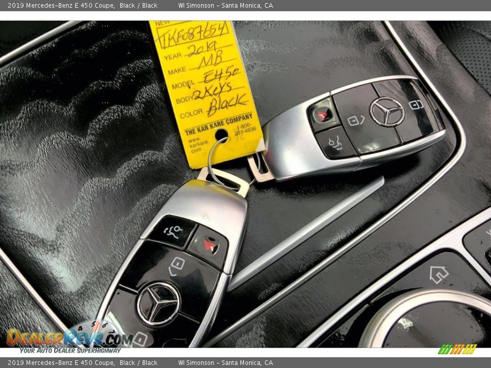 Keys of 2019 Mercedes-Benz E 450 Coupe Photo #11