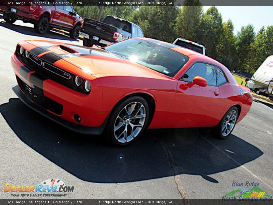 2021 Dodge Challenger GT Go Mango / Black Photo #25