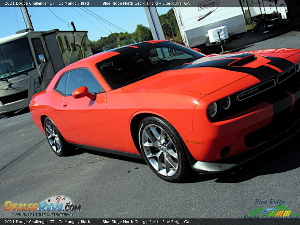 2021 Dodge Challenger GT Go Mango / Black Photo #26