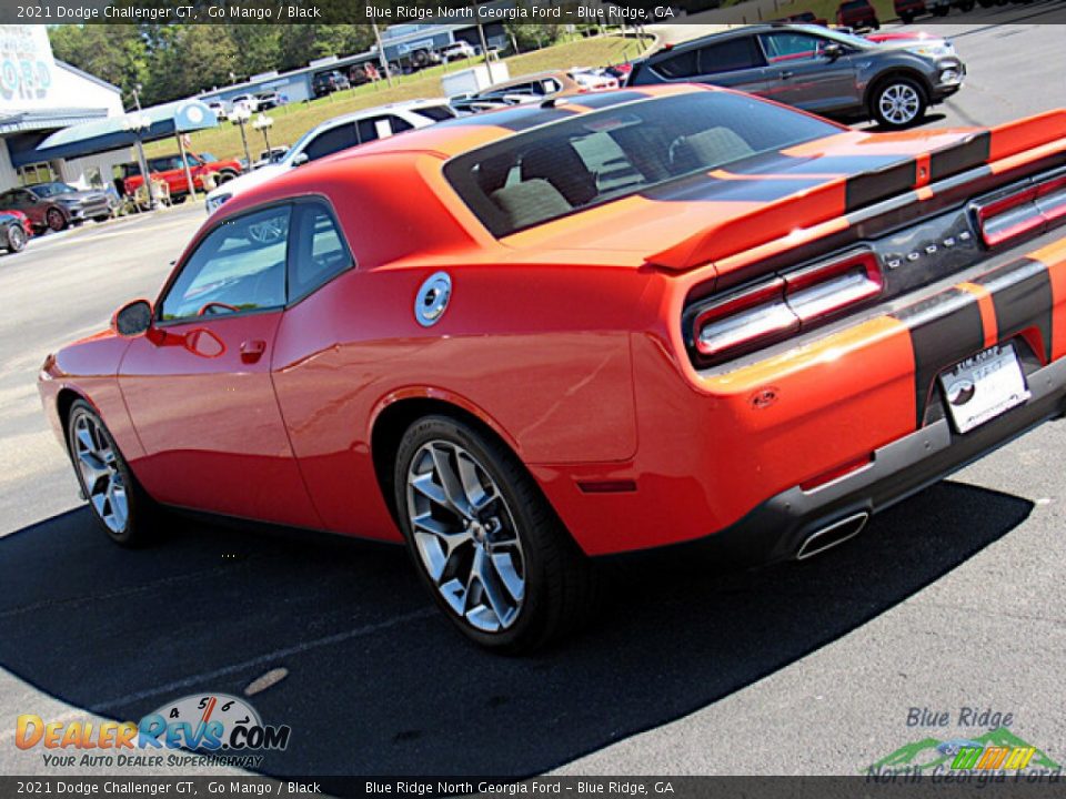 2021 Dodge Challenger GT Go Mango / Black Photo #28