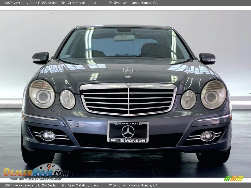 2007 Mercedes-Benz E 350 Sedan Flint Grey Metallic / Black Photo #2