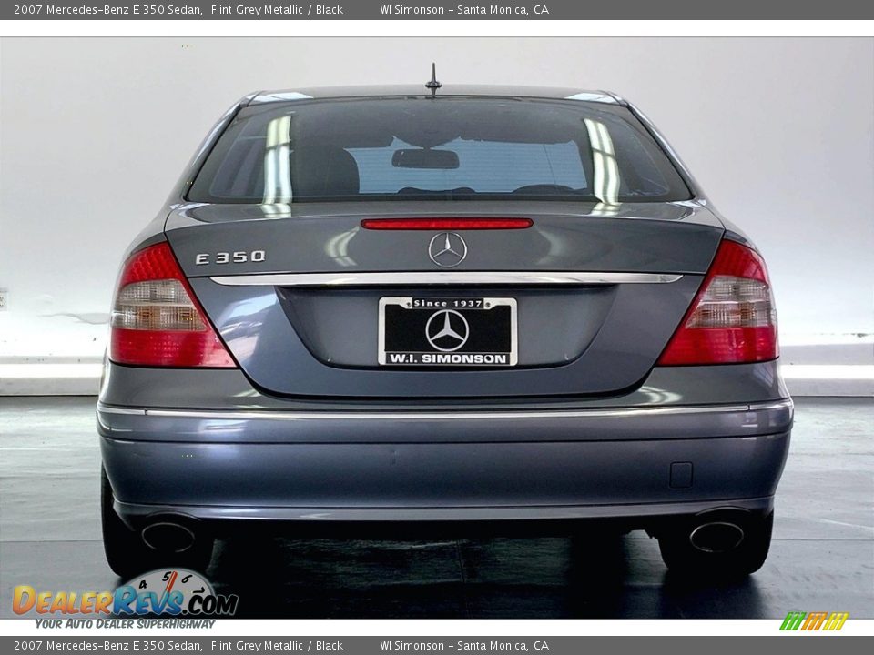 2007 Mercedes-Benz E 350 Sedan Flint Grey Metallic / Black Photo #3