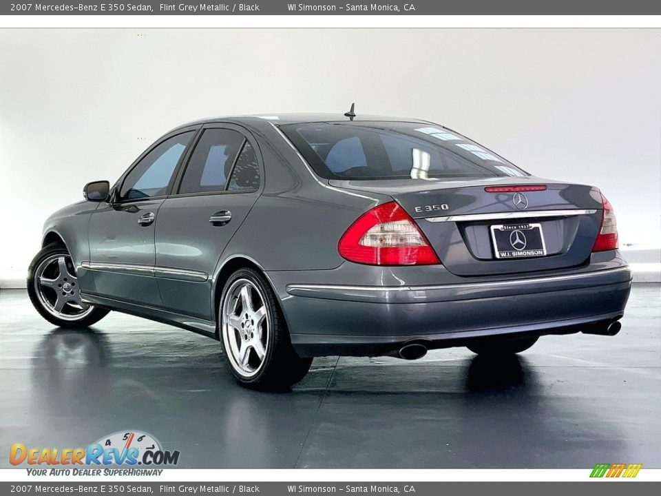 2007 Mercedes-Benz E 350 Sedan Flint Grey Metallic / Black Photo #10