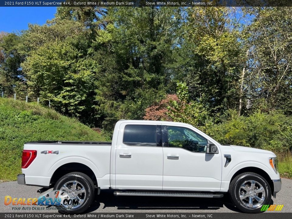 Oxford White 2021 Ford F150 XLT SuperCrew 4x4 Photo #6