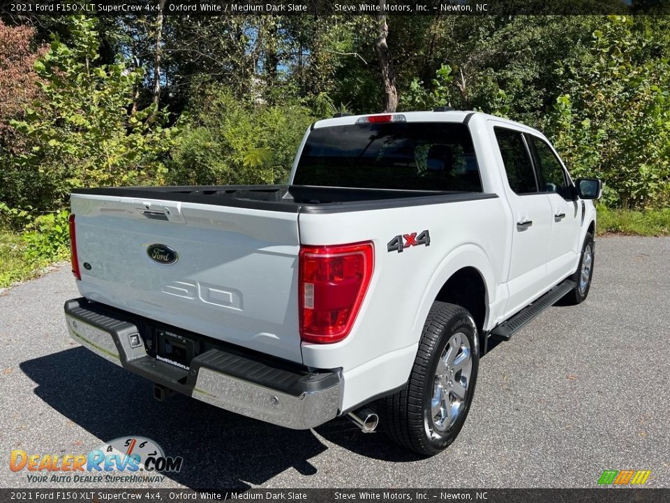 Oxford White 2021 Ford F150 XLT SuperCrew 4x4 Photo #7