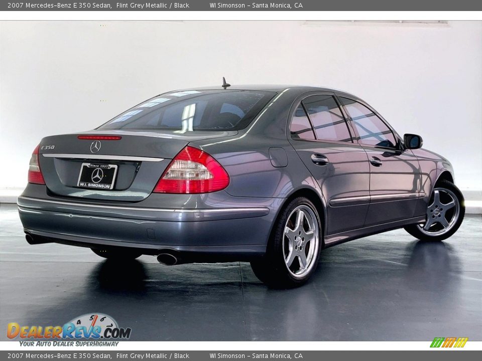 2007 Mercedes-Benz E 350 Sedan Flint Grey Metallic / Black Photo #13