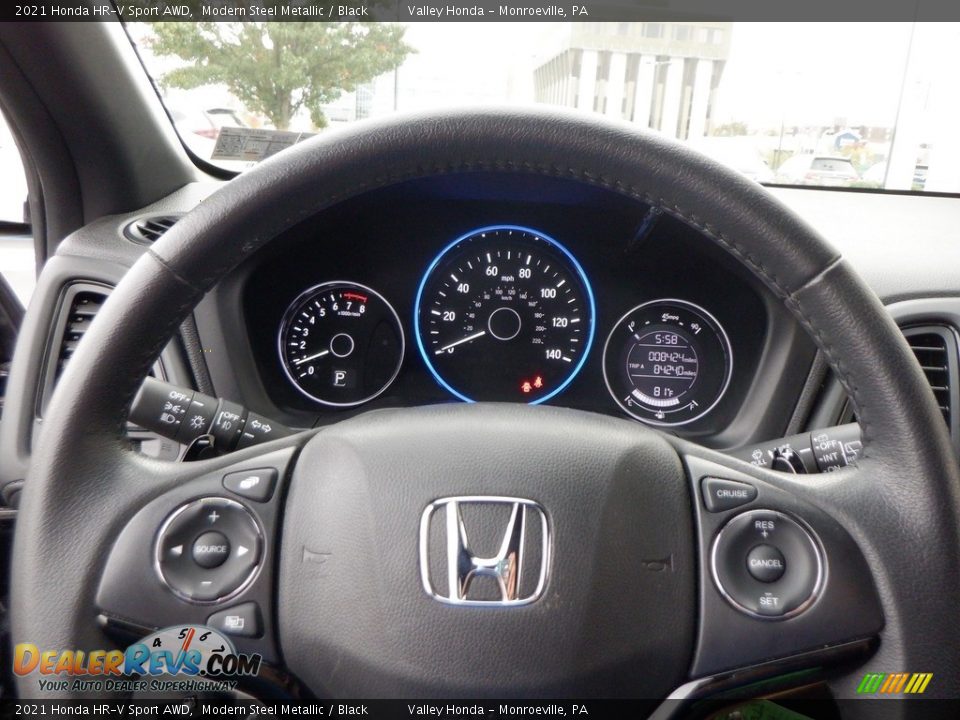 2021 Honda HR-V Sport AWD Steering Wheel Photo #17