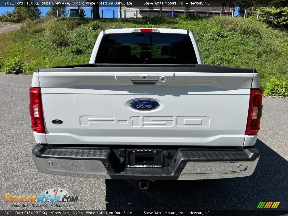 Oxford White 2021 Ford F150 XLT SuperCrew 4x4 Photo #8