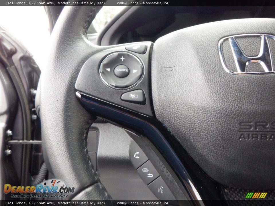 2021 Honda HR-V Sport AWD Steering Wheel Photo #18