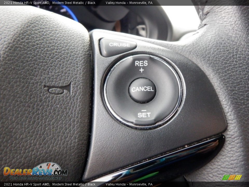 2021 Honda HR-V Sport AWD Steering Wheel Photo #19
