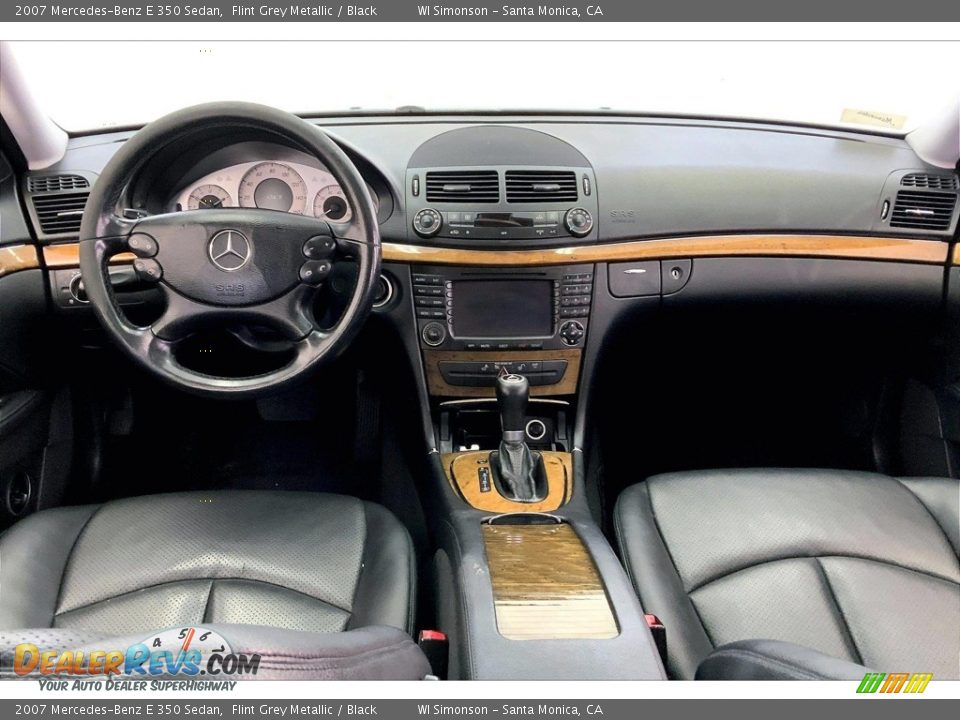 2007 Mercedes-Benz E 350 Sedan Flint Grey Metallic / Black Photo #15