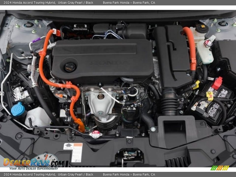 2024 Honda Accord Touring Hybrid 2.0 Liter DOHC 16-Valve VTC 4 Cylinder Gasoline/Electric Hybrid Engine Photo #11