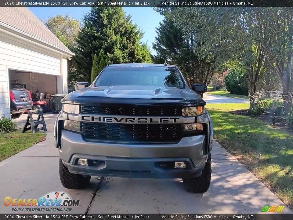 2020 Chevrolet Silverado 1500 RST Crew Cab 4x4 Satin Steel Metallic / Jet Black Photo #3