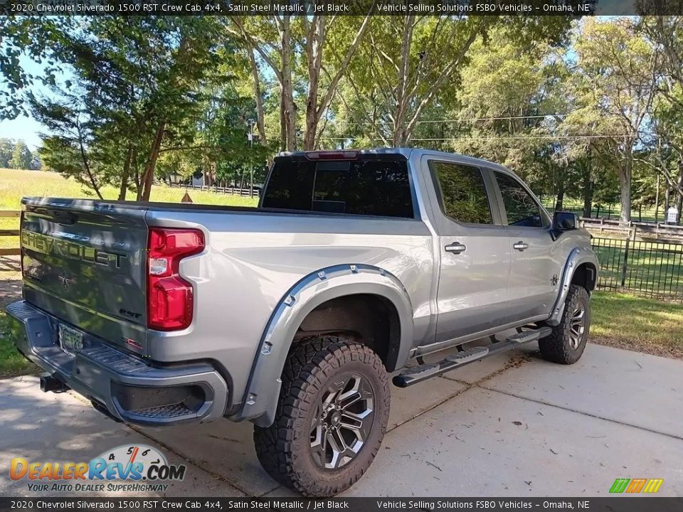 2020 Chevrolet Silverado 1500 RST Crew Cab 4x4 Satin Steel Metallic / Jet Black Photo #4