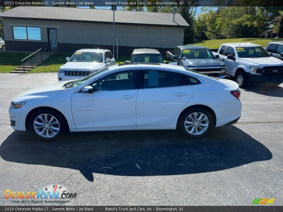 2019 Chevrolet Malibu LT Summit White / Jet Black Photo #1