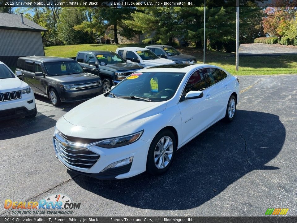 2019 Chevrolet Malibu LT Summit White / Jet Black Photo #2