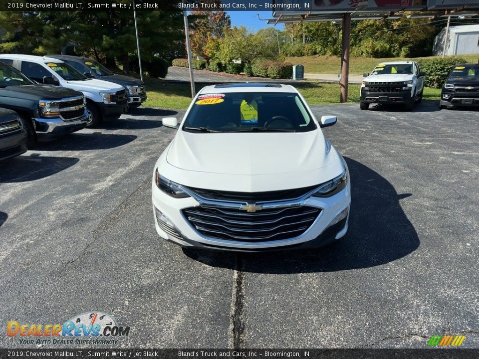 2019 Chevrolet Malibu LT Summit White / Jet Black Photo #3