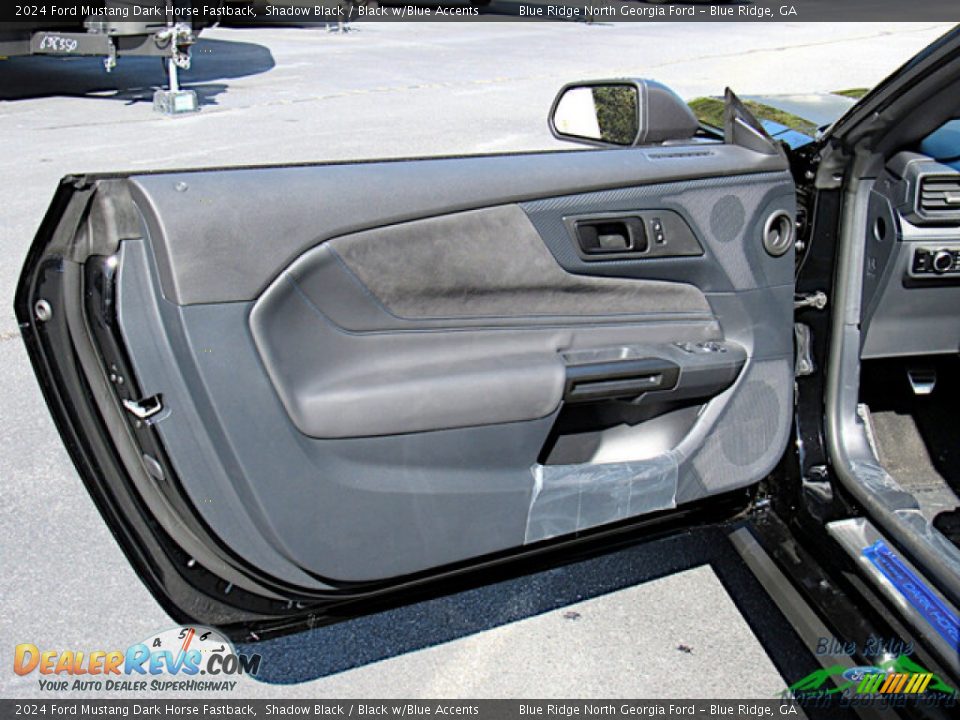 Door Panel of 2024 Ford Mustang Dark Horse Fastback Photo #10