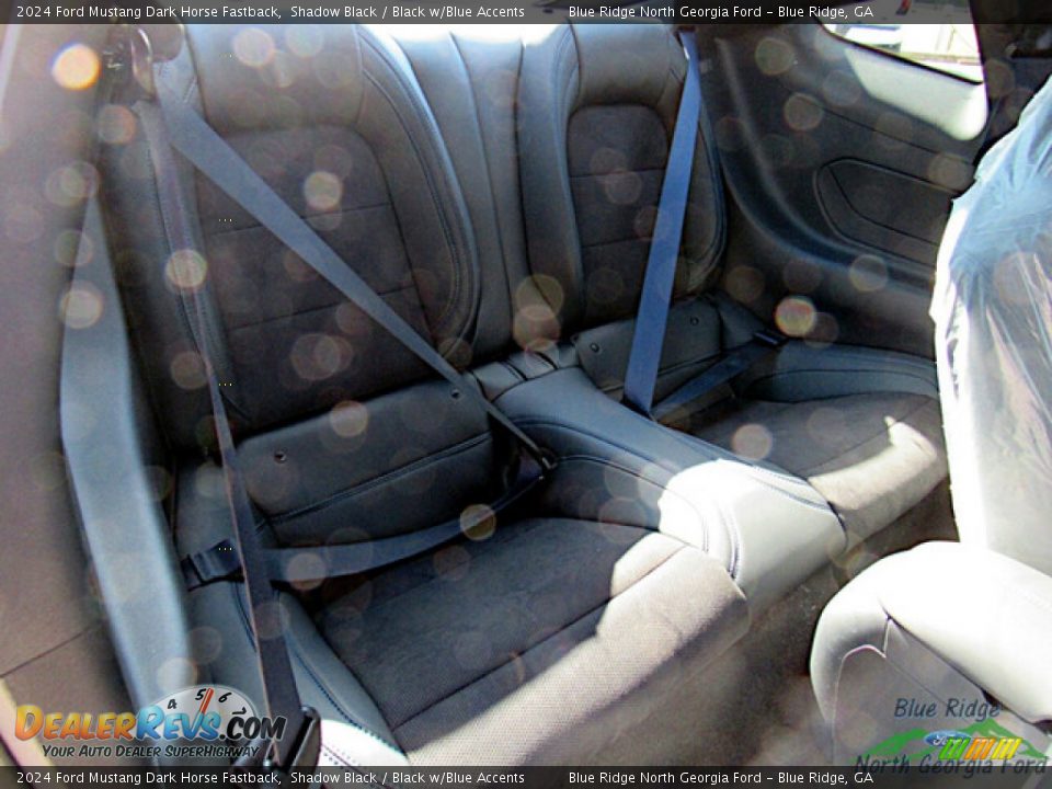 Rear Seat of 2024 Ford Mustang Dark Horse Fastback Photo #13