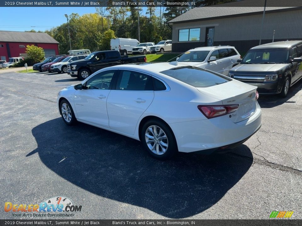 2019 Chevrolet Malibu LT Summit White / Jet Black Photo #9