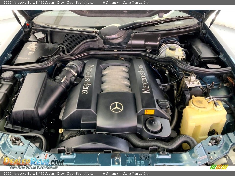 2000 Mercedes-Benz E 430 Sedan 4.3 Liter SOHC 24-Valve V8 Engine Photo #9