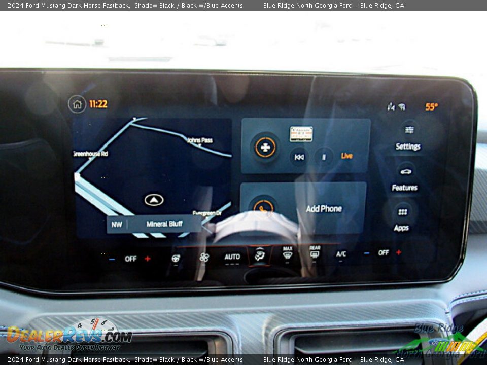Controls of 2024 Ford Mustang Dark Horse Fastback Photo #20