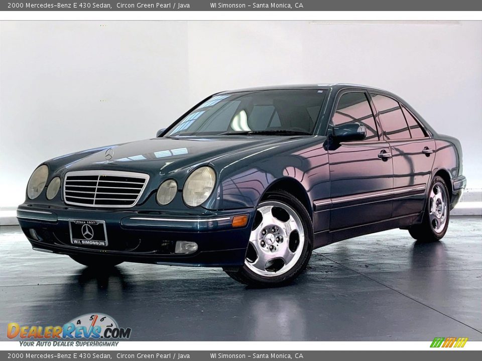 Circon Green Pearl 2000 Mercedes-Benz E 430 Sedan Photo #12