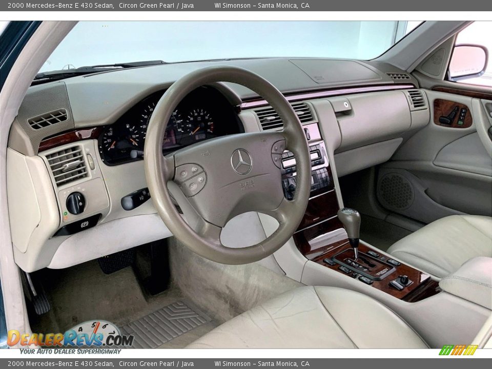 Java Interior - 2000 Mercedes-Benz E 430 Sedan Photo #14