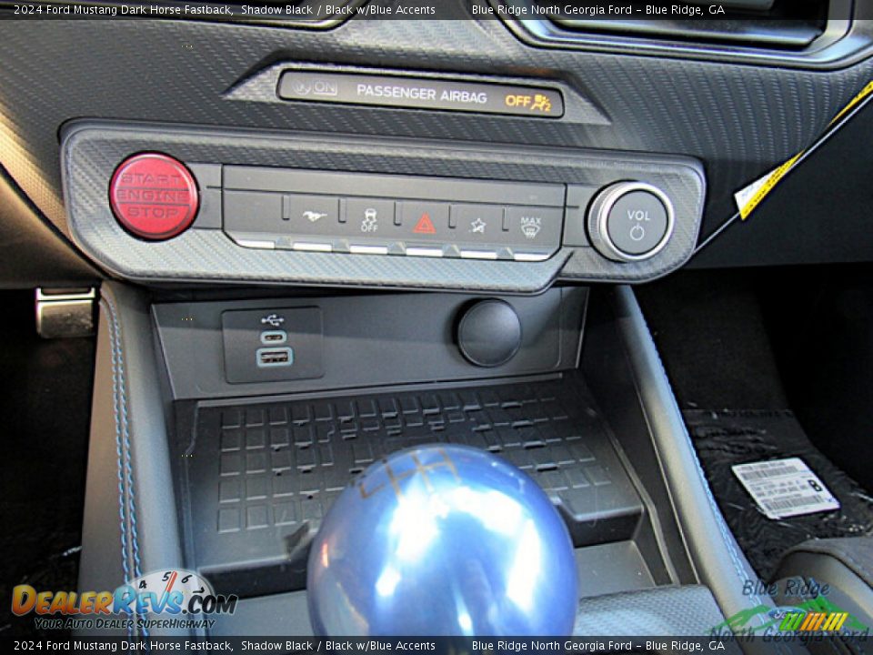 Controls of 2024 Ford Mustang Dark Horse Fastback Photo #22