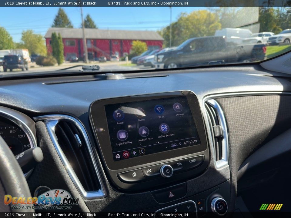 2019 Chevrolet Malibu LT Summit White / Jet Black Photo #20