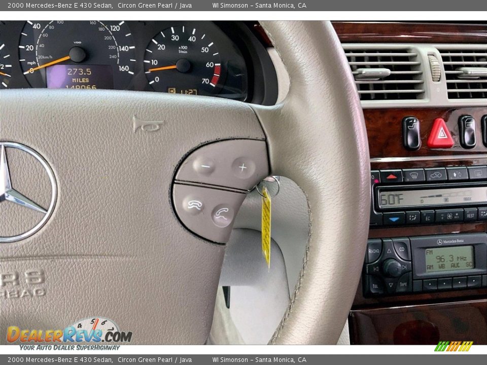 2000 Mercedes-Benz E 430 Sedan Steering Wheel Photo #22