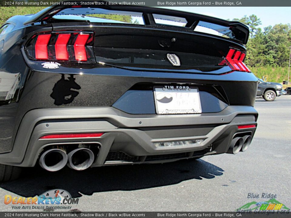 Exhaust of 2024 Ford Mustang Dark Horse Fastback Photo #32