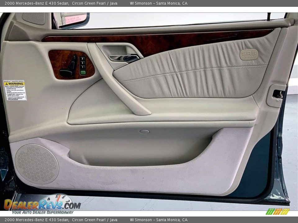 Door Panel of 2000 Mercedes-Benz E 430 Sedan Photo #26