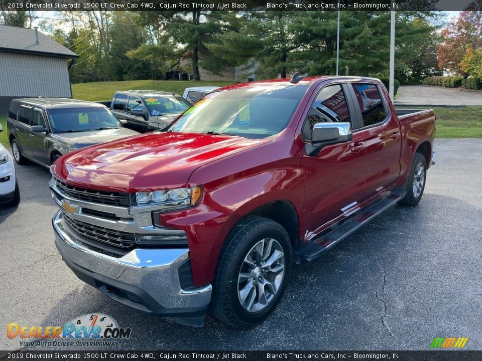 2019 Chevrolet Silverado 1500 LT Crew Cab 4WD Cajun Red Tintcoat / Jet Black Photo #2