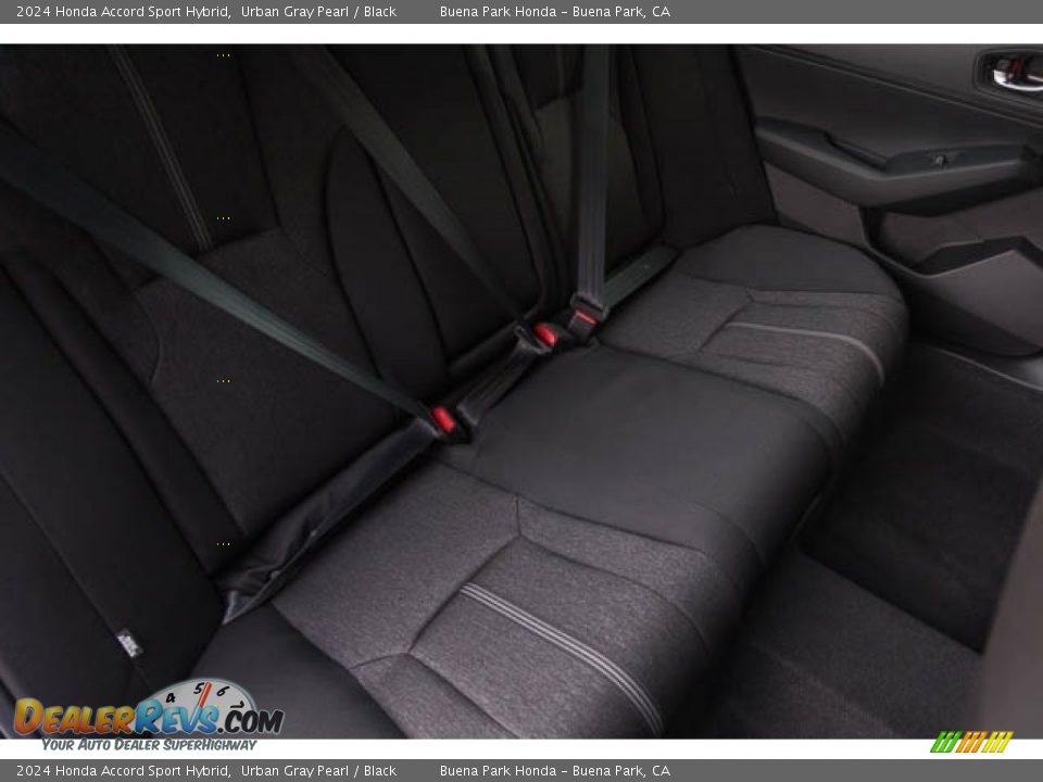 Rear Seat of 2024 Honda Accord Sport Hybrid Photo #32