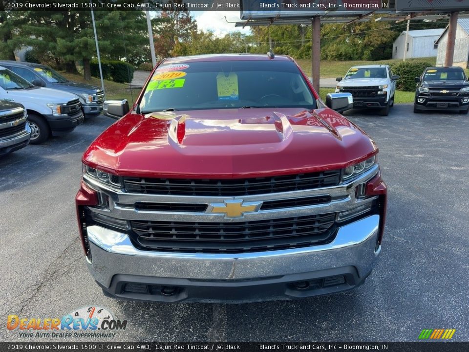 2019 Chevrolet Silverado 1500 LT Crew Cab 4WD Cajun Red Tintcoat / Jet Black Photo #3