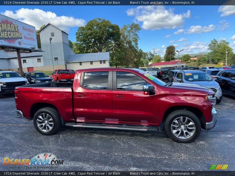 2019 Chevrolet Silverado 1500 LT Crew Cab 4WD Cajun Red Tintcoat / Jet Black Photo #5